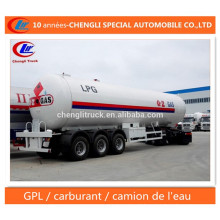 56000L LPG Tank Semi Trailer 56cbm LPG Delivery Trailer for Hot Sale